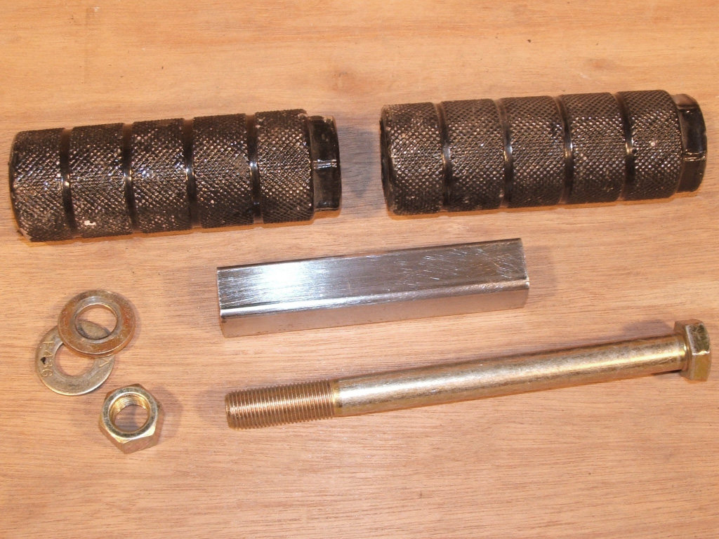 Speedster Electric Scooter - foot pegs